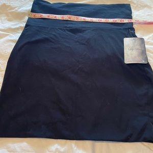 NWT Lily Rose Jet Black Stretch Mini Skirt